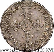 4 sols of "Traitants" - Louis XIV, France, 1674-1679 reverse image