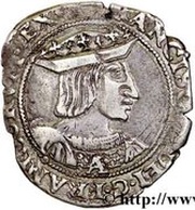 Half Testoon - François I 10th type obverse image