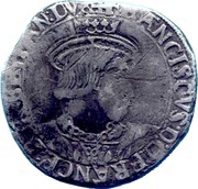 ½ Teston - François I 4th type obverse image