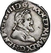 ¼ Franc - Henry IV obverse image