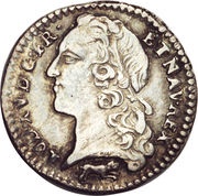 1⁄20 Ecu - Louis XV obverse image