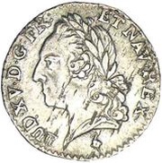 1⁄20 Ecu - Louis XV obverse image