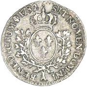 1⁄20 Ecu - Louis XVI, France, 1782-1783 reverse image