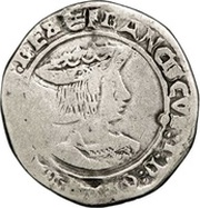 Teston 3° type - François I obverse image