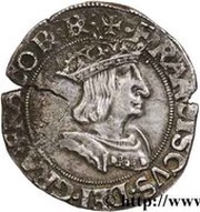 Teston - François I 2nd type obverse image