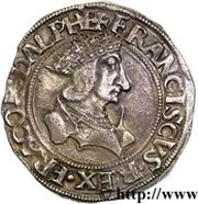 Teston - François I 4th type obverse image