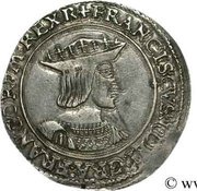 Teston - François I 1st type obverse image