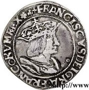 Teston - François I 13th type obverse image