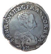 Teston - Henri II obverse image
