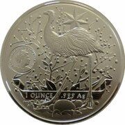 1 Dollar - Elizabeth II 6th Portrait - Coat of Arms - Australia obverse image