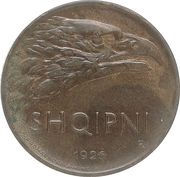10 Qindar Leku obverse image