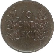 10 Qindar Leku reverse image