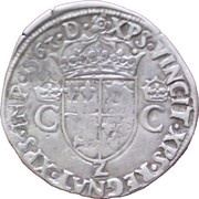 Teston - Charles IX, France, 1562-1567 reverse image