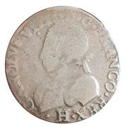 Teston in the name of Charles IX 11th type obverse image
