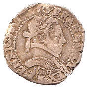 ½ Franc - Henri III obverse image