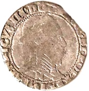 ½ Franc - Henri III obverse image