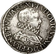 ½ Franc - Louis XIII obverse image