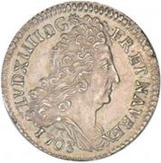 10 Sols with insignia - Louis XIV obverse image