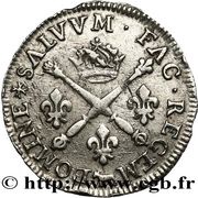 10 sols de Béarn aux insignes 1707, France, 1707 reverse image