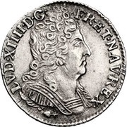 ⅒ Ecu with three crowns - Louis XIV obverse image