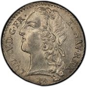⅒ Ecu - Louis XV obverse image
