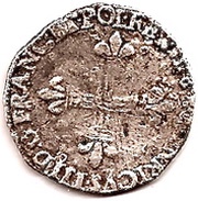 ⅛ Ecu - Henri III obverse image
