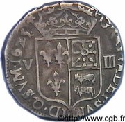 ⅛ Écu - Louis XIII Béarn, France, 1610-1643 reverse image