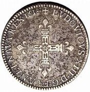 ⅛ Écu - Louis XIII Piéfort obverse image