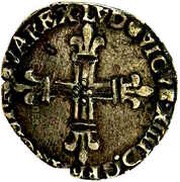 ⅛ Ecu of Navarre - Louis XIV obverse image