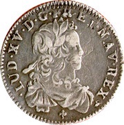 ⅙ Ecu - Louis XV obverse image