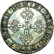 Franc, buste au col fraisé - Louis XIII, France, 1616-1618 reverse image