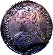 ⅕ Écu - Louis XV obverse image