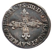 ¼ Ecu of Bearn - Henry IV obverse image