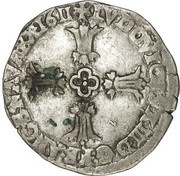 ¼ Écu - Louis XIII obverse image
