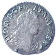 ¼ Ecu of France-Navarre - Louis XV obverse image