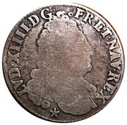 44 Sols - Louis XIV obverse image