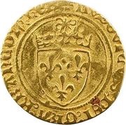 ½ écu d'or au soleil - Louis XI obverse image