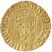½ Écu d'Or - Charles VIII obverse image