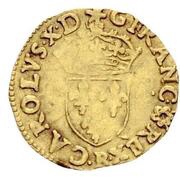 ½ Ecu with Sun - Charles X obverse image