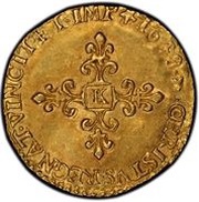 ½ Écu d'Or - Louis XIII, France, 1610-1643 reverse image