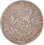 ½ Ecu of Flanders with palm branches - Louis XIV, France, 1693-1699 reverse image