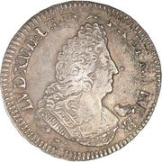 ½ Ecu of Bearn with 8 Ls - Louis XIV obverse image