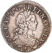 ½ Ecu - Louis XV obverse image