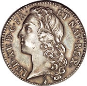 ½ Écu - Louis XV obverse image
