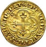 Mantelet d'or - Philippe IV, France, 1305 reverse image