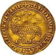 Agnel d'or - Louis X obverse image