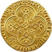 Agnel d'or - Philippe V reverse image