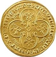 Royal d'or - Philippe VI, France, 1328 reverse image