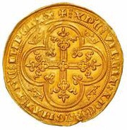 Lion d'or - Philippe VI, France, 1338 reverse image