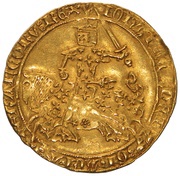 Franc on horseback - John II obverse image